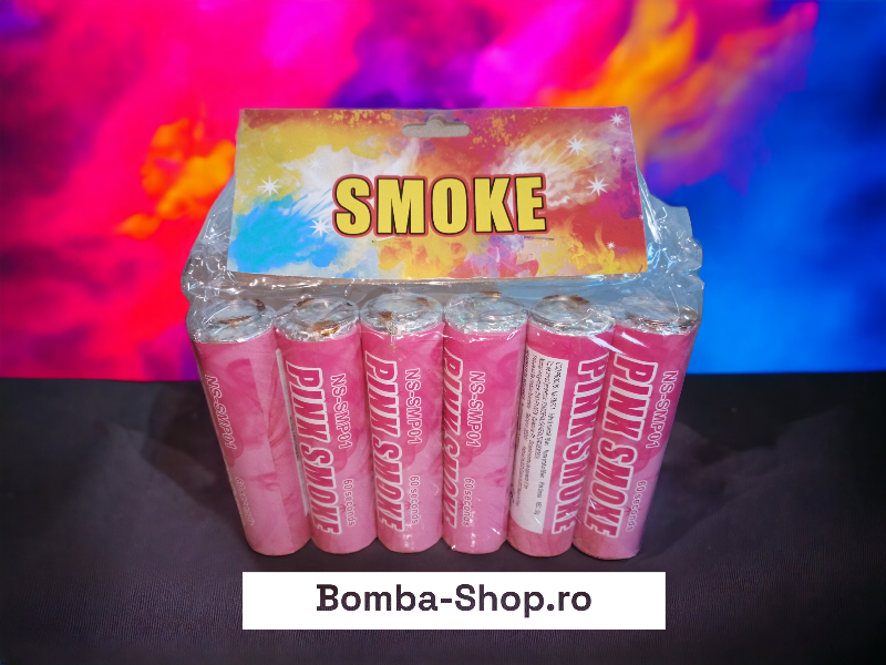 Set Fumigene Roz cu Inel - Gender Reveal (P1)